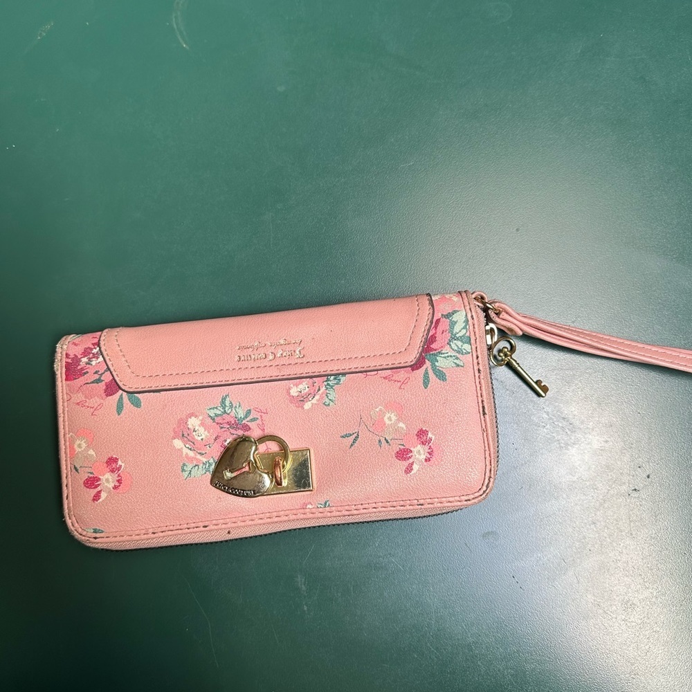 Vintage Juicy couture Wrist Floral Wallet